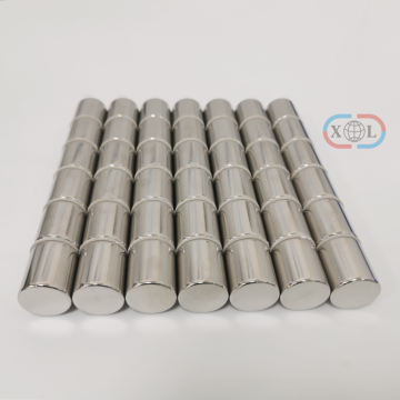 Strong cyclinder Neodymium Magnet with nickel coating