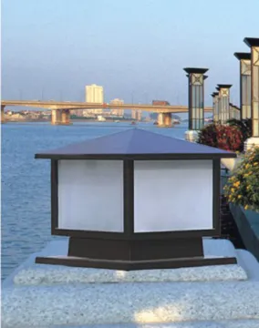 Steel or Aluminium Wall Top Lamp