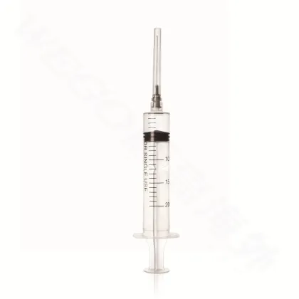 Medical Large Injectable 5ml Disposable Syringe With Needle