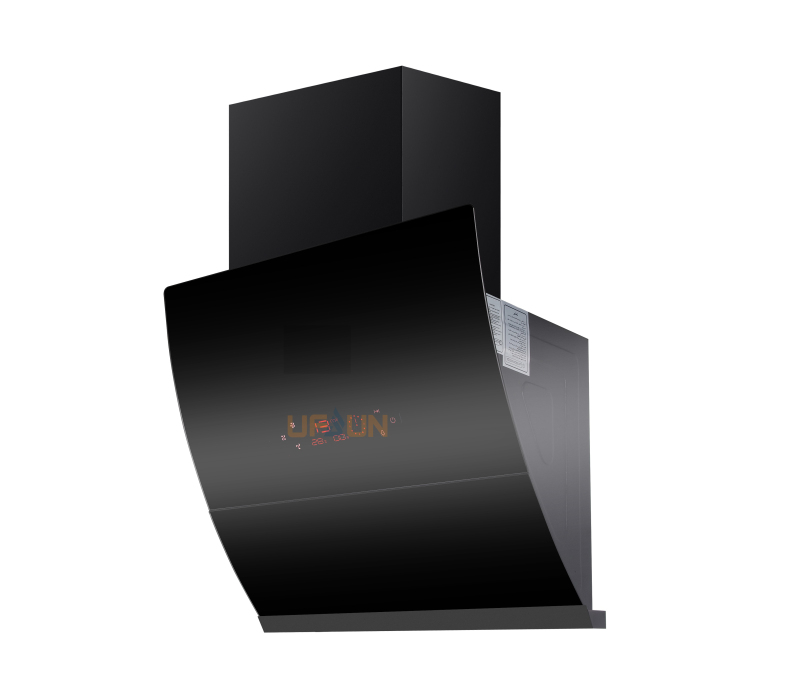 Hot Selling 600mm Screen Touch Cooker Hood kitchen Use Range Cooker Hoods Side Out Cooking Hood