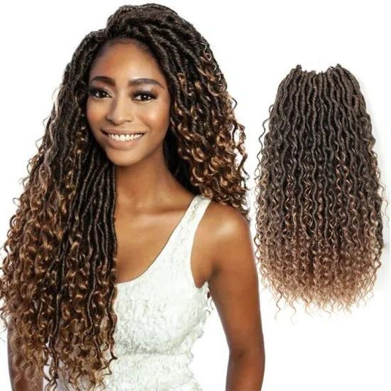 Julianna Synthetic Wavy Braiding Hair Extensions 14 18 22 Inch Bohemian Boho Goddess River Locs Hair