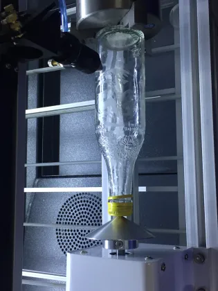 Glass Laser Engraving Machine 2000mm/s Coherent RF 30W CO2 Laser Engraver