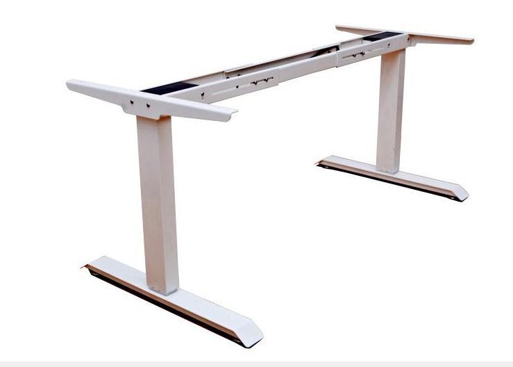 Pojedyncza wysokość silnika Regulowana podstawa stołowa najlepsza ręczna rama biurka ręcznego