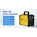 Hot sale arc welders mma 180A DC Inverter IGBT electrode welding high duty cycle carbon steel welding machine