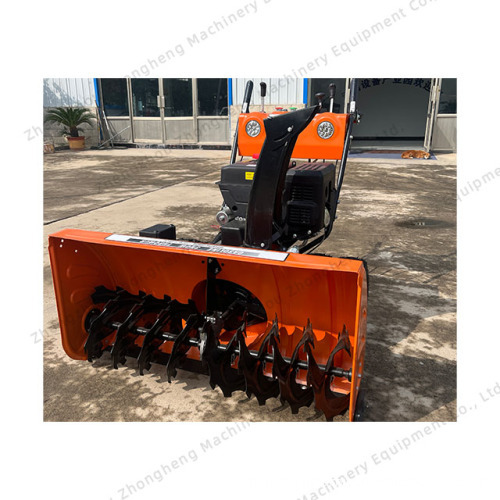 Gasoline-Powered Snow Sweeper Truck for Street Snow Removal