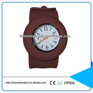 Silicone slap wrap watch colorful children watches