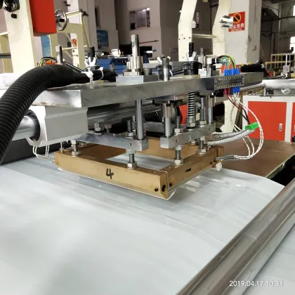 Custom Printed FedEx Pak Courier Bag Making Machine Supplier