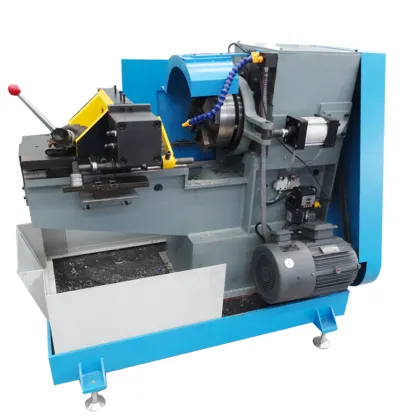 High Efficiency Manual Pipe Threading Machine for Short Pipes