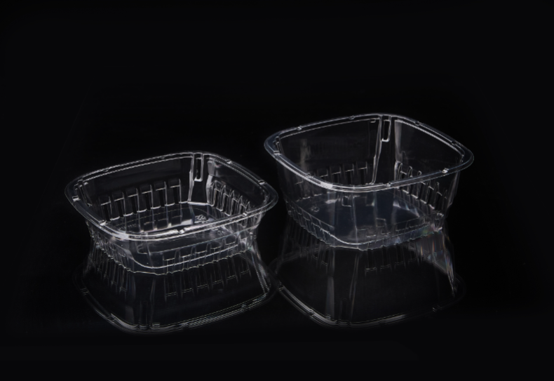 Plastic Salad Punnet Wholesale Disposable Fruit Container