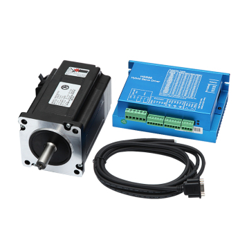 NEMA berkualiti tinggi 34 Mikro Servo Mudah Tertutup Kit Stepper Motor untuk Mesin Router CNC