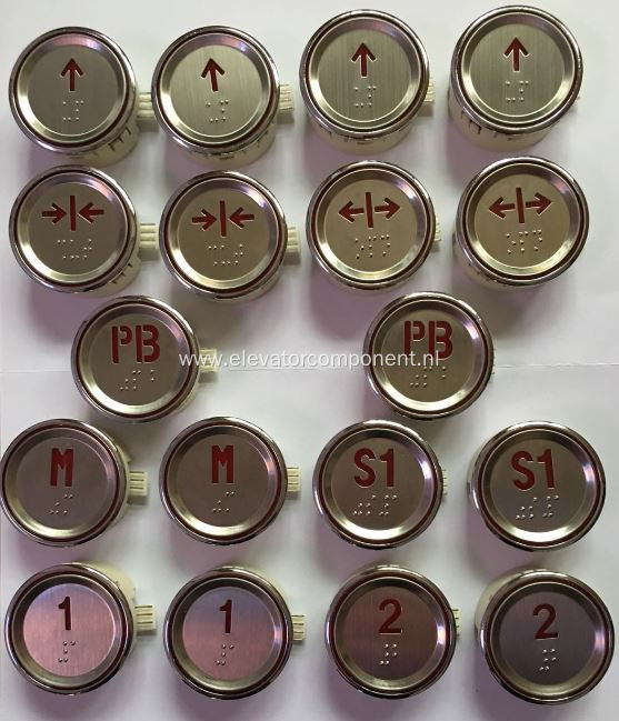 Push Buttons for LG Sigma Elevators