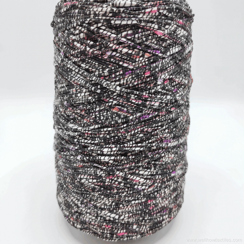 1/2.6NM VISCOSE POLYESTER WOOL TAPE YARN