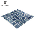 Mozaic swimming pool Navy blue glass tiles mosaic