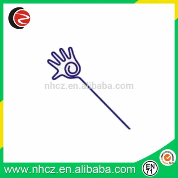 Office Mini Hand Shaped Metal Paper Clips