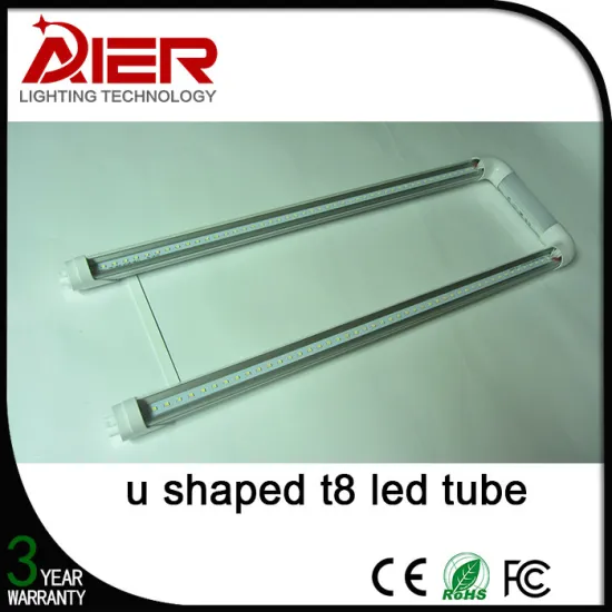 CE, Rohs certificates High Quality U shape18w t8 led red tube tube 8