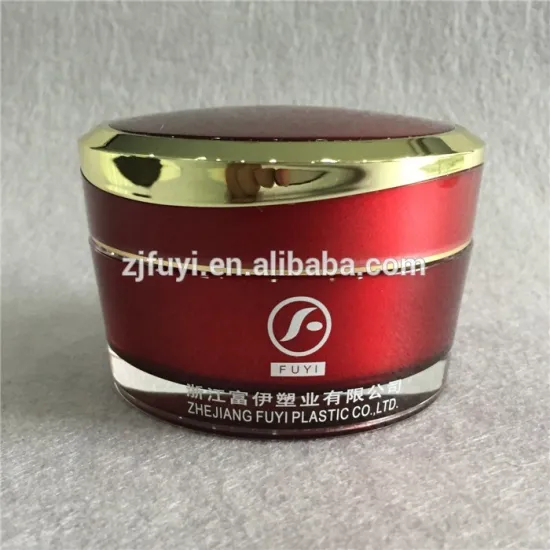 15/30/50g plastic acrylic cosmetic facial cream packaging