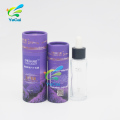 Tubo de papel kraft personalizado y reciclado para el embalaje de cajas de papel cosmético de botella de aceite esencial