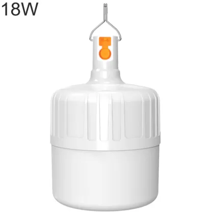 ABS Waterproof 18W LED Emergency Bulb Light - USB Charging Rechargeable