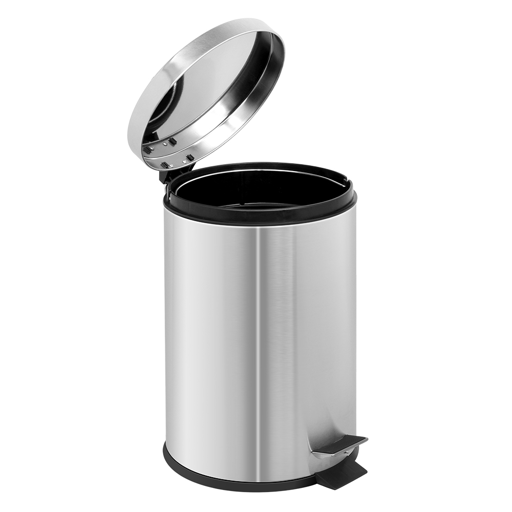 stainless steel pedal bin