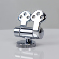 FanMitrk Whisper-Soft Toilet Seat Hinges Chrome plaqué Xhjhj