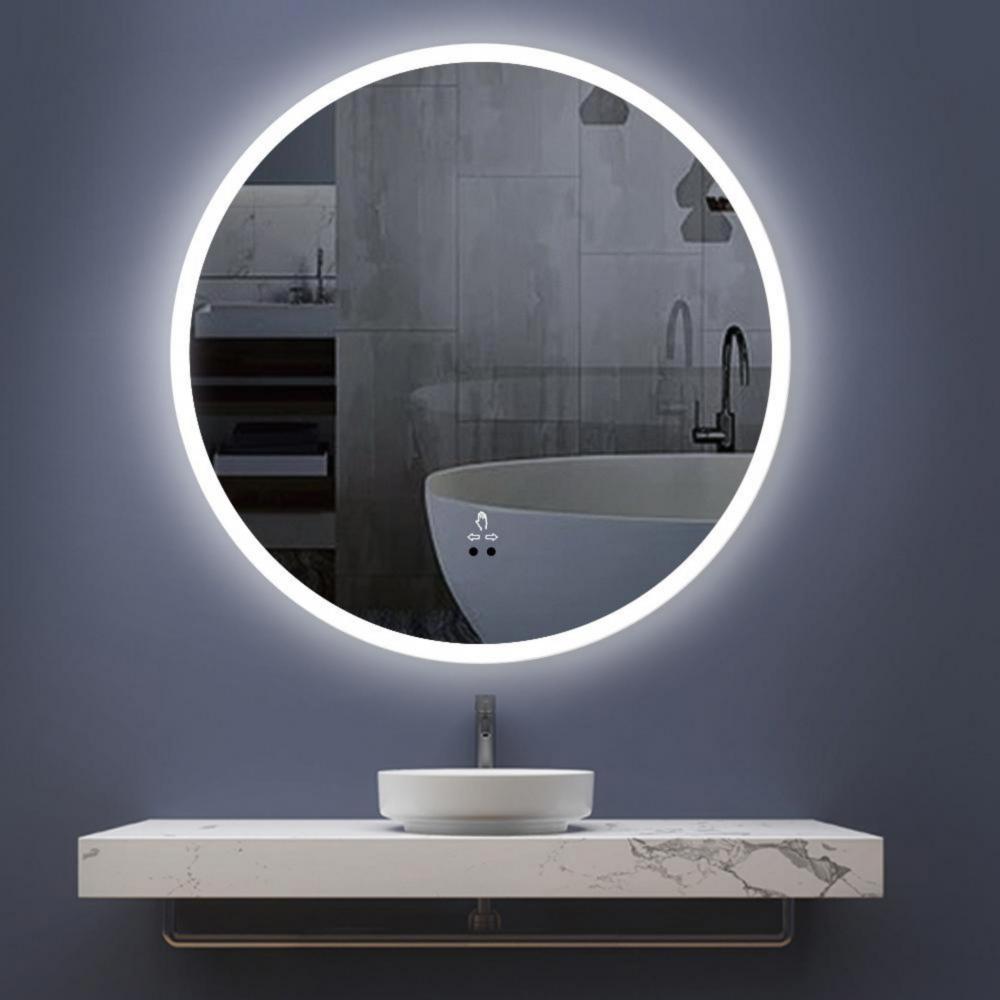 LED front lit mirror