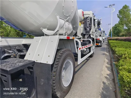 3m3 Dongfeng Concrete Mixer Truck
