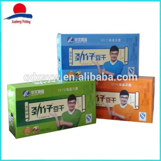 Custom Printed Colorful Paper Box