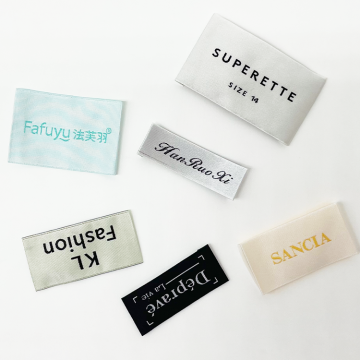 Custom High-Quality Recycle Garment Textile Logo Labels for Pet Clothing