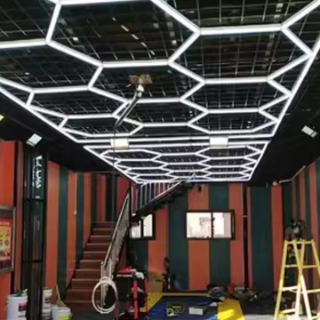 Honeycomb Light Geometric Design LED Garage Work Light