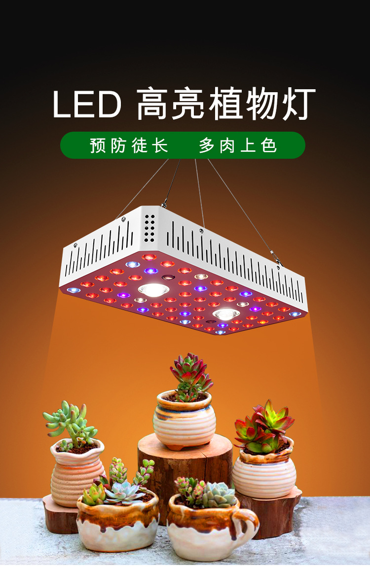 كوز LED طيف كامل 1000 وات ينمو ضوء