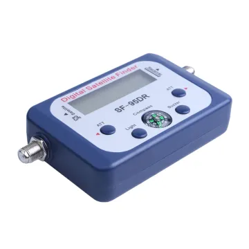 Digital Satellite Signal Meter: Enhancing TV Reception with an LCD Screen, Compass, and Comprehensive Camping Essentials