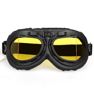 Motorcycle Goggles Motocross Helmet Goggles Steampunk WWII Retro Aviator ATV Cruiser Eyewear Googles Skating Goggles