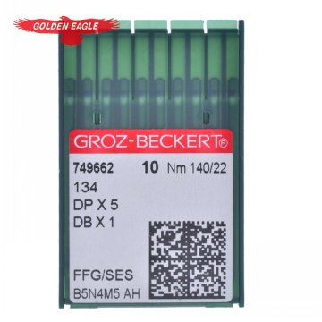 เข็ม DPX5 Groz-Beckert ดั้งเดิม 100% ขนาด 140/22 ผลิตในประเทศเยอรมนี