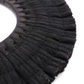 black finger sisal buffing wheel