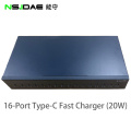 Cabinet de chargeur de charge rapide port de type 16 de type 16