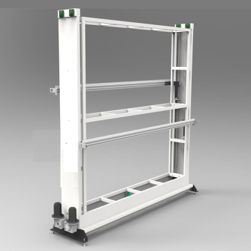 Double Workbenches and Hoists for Improved Work Efficiency and Machine Inspection