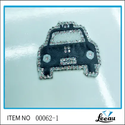 Wholesale 3d Embroidery Clothes Rhinestone Patch