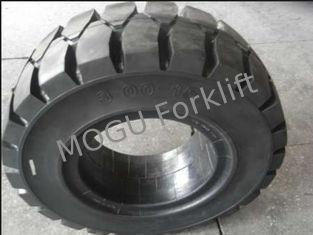 Internal combustion Forklift Tyre / PU Wheel Rim forklift a