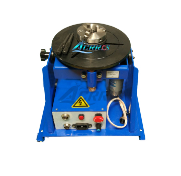 BRW-10 Small Welding Positioner Turntable 80mm Chuck 220V