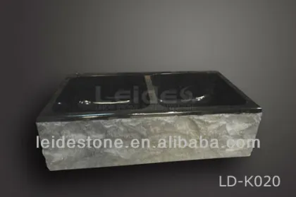 Absolut black chiseled apron front kitchen sink apron sink                        
                                                Quality Choice