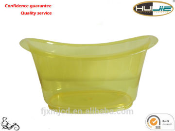Plastic mini bathtub as gift - BC-0004(Yellow Storage Box)