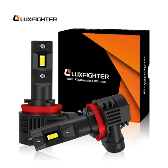 LUXFIGHTER 80W H7 LED Headlight Bulb for Car - Universal 12V Canbus Compatible