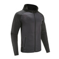 Mens Soccer Wear Zip Up Coat Black