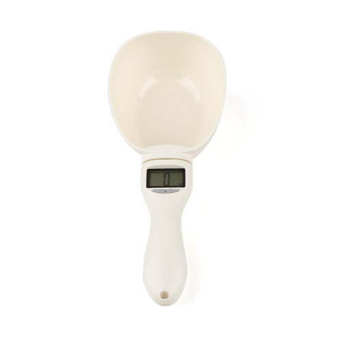 Electric Pet Food Feacher Measuring Spoon Scale