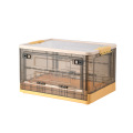 storage box with cover and wheels