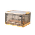 caja de almacenamiento con cubierta y ruedas