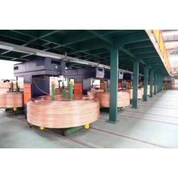 Línea de producción avanzada de colada continua ascendente