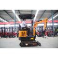 1 ton mini excavator crawler with attachments