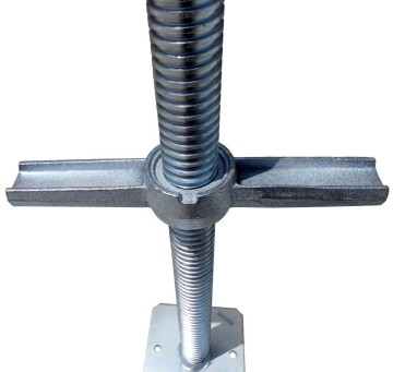 Electro Galvanized Adjustable Shoring Post Props, Pump Jacks, and Base Plates: Essential Components for Scaffolding Systems
