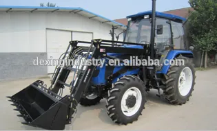 TZ-8 front end loader with standard bucket